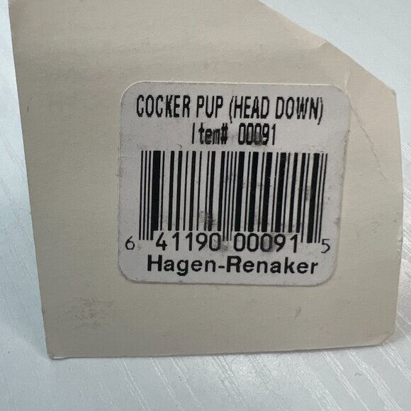 🐶 Hagen-Renaker Cocker Spaniel Pup Figurine, Retired Miniature #00091 - Picture 5 of 5